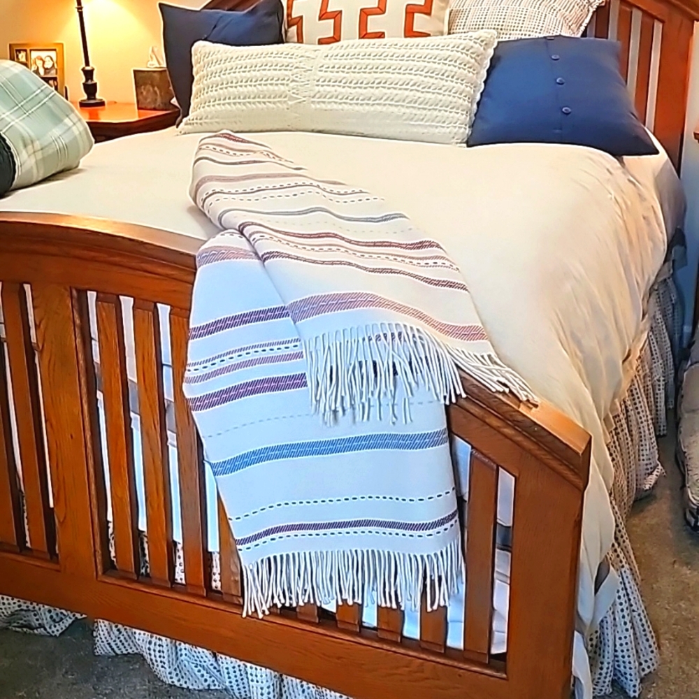 Pair of Johnstons of Elgin 100% Lambswool Throws